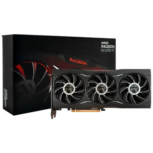 [REM840191501050] REMATE TVIDEO XFX RX 6750XT RDNA RADEON GAMING 12GB GDRR6 HDMI 3XDP 192 BITS RX-675TMBAF9 1M DE GARANTIA