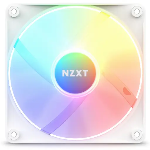 [810074843034] VENTILADOR NZXT F120 RGB CORE BLANCO 120MM RF-C12SF-W1 11M DE GARANTIA