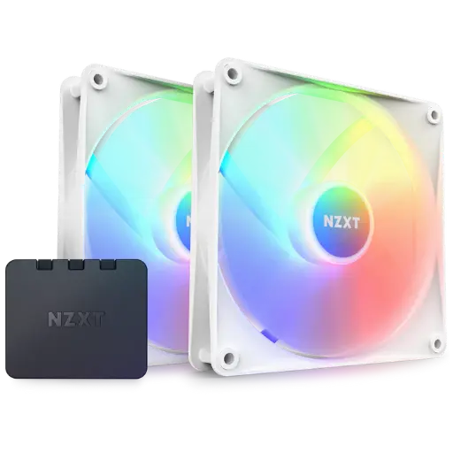 [810074843096] VENTILADOR NZXT F140 RGB CORE BLANCO 140MM RF-C14DF-W1 11M DE GARANTIA
