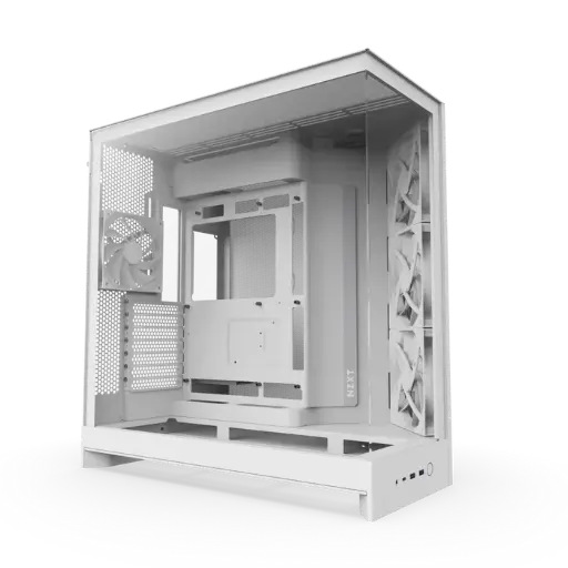 [810074847841]  GABINETE NZXT H9 FLOW BLANCO ATX2 2USB 3.2 TIPO A UBS 3.2 TIPO C  CM-H92FW-01 11M DE GARANTIA