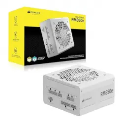 [840006687139]  FUENTE CORSAIR RM850E 850W 80 PLUS GOLD MODULAR ATX BLANCO CP-9020293-NA 11M DE GARANTIA  