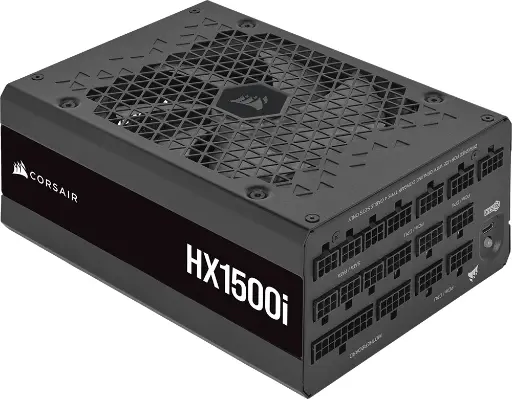 [840440495949] FUENTE CORSAIR HX1500I 1500W 80 PLUS PLATINUM MODULAR CP-9020309-NA 11M DE GARANTIA 