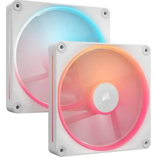 [840006688754] VENTILADOR CORSAIR ICUE LINK LX140 KIT 3X1 RGB 140MM BLANCO CO-9051056-WW 11M DE GARANTIA