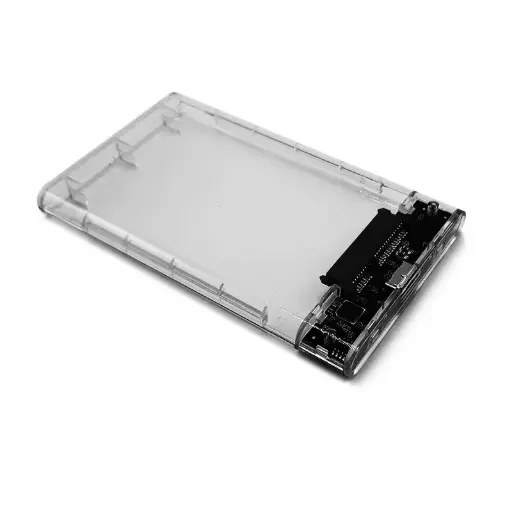 [723707985332] CASE XCASE DD HDD 2.5 USB 3.0 A SATA TRANPARENTE CASE23TRANS 1M DE GARANTIA