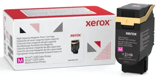 [095205044119] TONER XEROX 006R04833 MAGENTA ALTA CAPACIDAD 5500PGS COM/C320/C325 GARANTIA CON FABRICANTE  