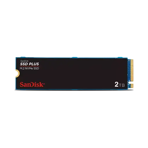 [619659208325] SSD SANDISK PLUS  2TB M.2 NVME GEN 3 SDSSDA3N-2T00-G26 11M DE GARANTIA 