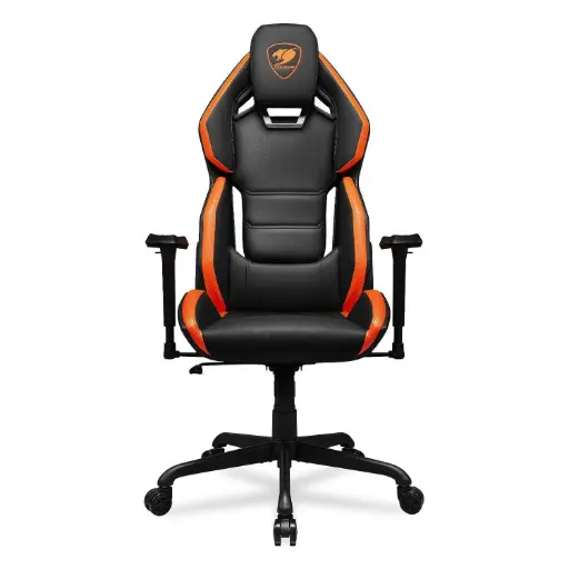 [192554005621] SILLA COUGAR HOTROD NEGRO/NARANJA SOPORTA HASTA 136KG 3MARXORB.0001 1AÑO DE GARANTIA