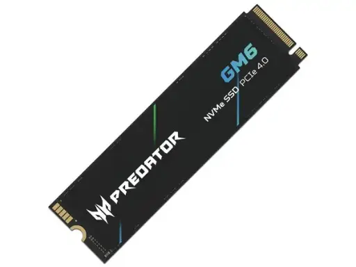 [840300000672] SSD ACER PREDATOR GM6 1TB M.2 PCIE4.0 6200/7200MB/S BL.9BWWR.133 11M DE GARANTIA