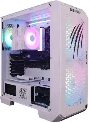 [662987044523] PC GAMER GRIZZLY AMD RYZEN 5 5500X 3D 3.0GHZ RTX5050 32GB NV3 1TB WIFI BT PG-AMD081 12M DE GARANTIA