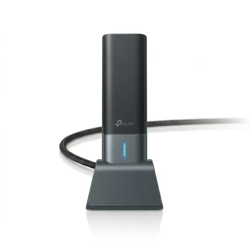 [840030706158] ADAPTADOR TPLINK USB ARCHER TXE70UH 2402MBPS 6GHZ WIFI 6E TRIPLE BATH USB 2.0 12M DE GARANTIA