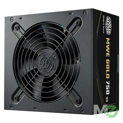 [884102125584] FUENTE COOLER MASTER 750W MWE V3 80 PLUS GOLD NO MODULAR ATX 3.1 MPE-7506-ACAG-BUS 11M DE GARANTIA