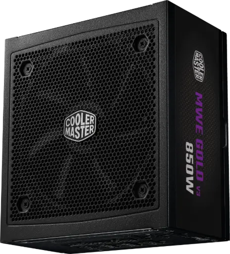 [884102123139] FUENTE COOLER MASTER 850W MWE V3 80 PLUS GOLD FULL MODULAR ATX 3.1 MPX-8503-AFAG-2EBUS 11M DE GARANTIA