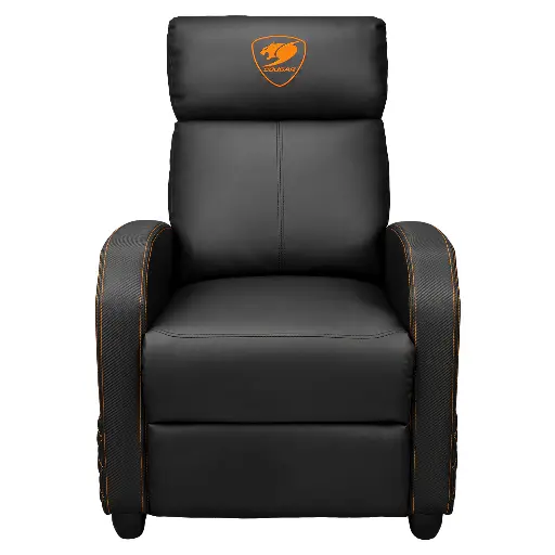 [192554009094] SILLON COUGAR RANGER ELITE BLACK/ORANGE RECLINABLE 3MRAEORB.0001 11M DE GARANTIA