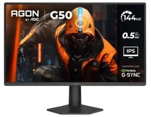 [685417061389] MONITOR 24 AOC 24G50F 0.5MS 144HZ FHD IPS ADAPTIVE SYNC GARANTIA CON FABRICANTE