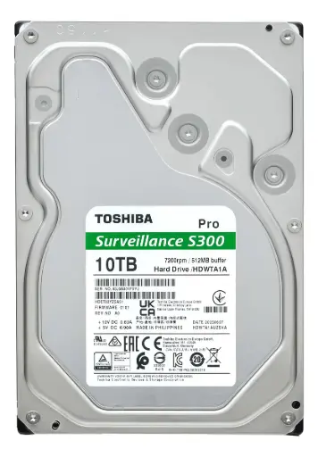 [723844002169] DD INTERNO TOSHІBА 10TB S300 PRO HDWTA1AUZSVAR 3.5 11M DE GARANTIA