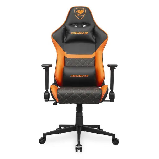 [192554007489] SILLA COUGAR ARMOR ONE V2 NEGRO/NARANJA SOPORTA 120KG 3MAO2ORB.0001 11M DE GARANTIA