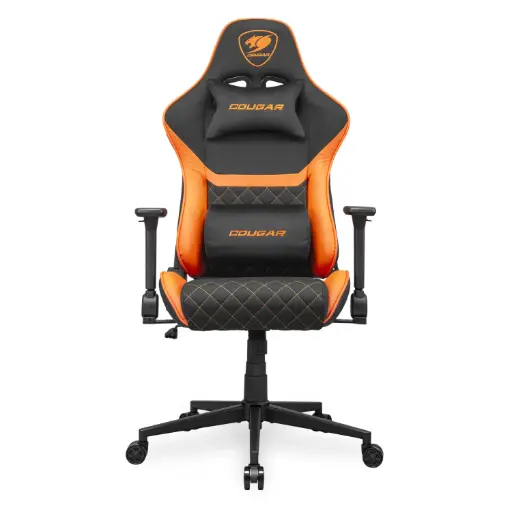 [192554007656] SILLA COUGAR ARMOR ONE V2 F NEGRO/NARANJA SOPORTA 120KG 3MA2FORB.0001 11M DE GARANTIA