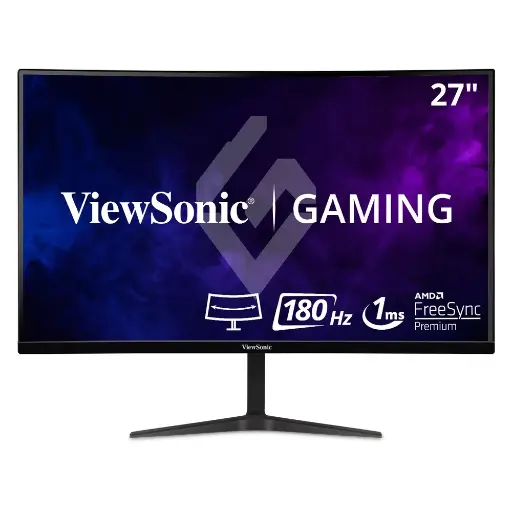 [766907007299] MONITOR 27 VIEWSONIC VX2718-PC-MHD 1MS 180HZ FULL HD GAMER VA CURVO ANTI-GLARE FREESYNC GARANTIA CON FABRICANTE