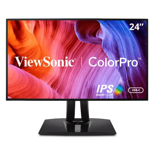 [766907009477] MONITOR 24 VIEWSONIC VP2468A 5MS 60HZ FULL HD IPS ANTI-GLARE GARANTIA CON FABRICANTE