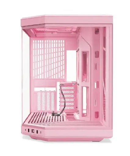 [848604048062] GABINETE HYTE Y70 EATX S/FUENTE CRISTAL STRAWBERRY MILK ROSA CS-HYTE-Y70-SM 12M DE GARANTIA
