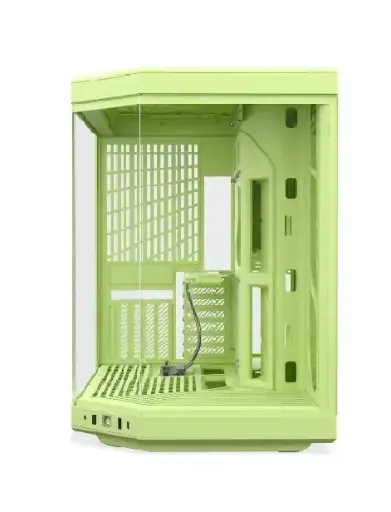 [848604051154] GABINETE HYTE Y70 EATX S/FUENTE CRISTAL MATCHA MILK VERDE OLIVO CS-HYTE-Y70-MM 12M DE GARANTIA
