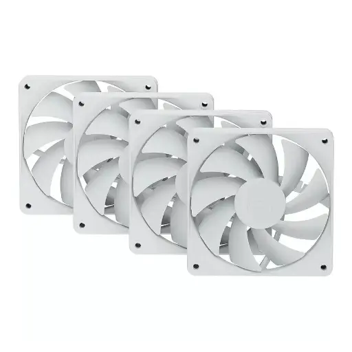 [848604052335] VENTILADOR HYTE FA12 KIT 4X1 120MM SNOW WHITE BLANCO FAN-HYTE-FA12-WW-4 12M DE GARANTIA