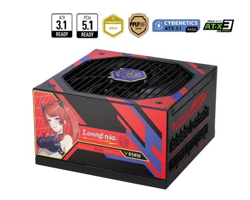 [824142432693] FUENTE MSI A850GLS MLG EDITION 850W 80 PLUS GOLD PCIE 5.1 FULL MODULAR ATX 12M DE GARANTIA