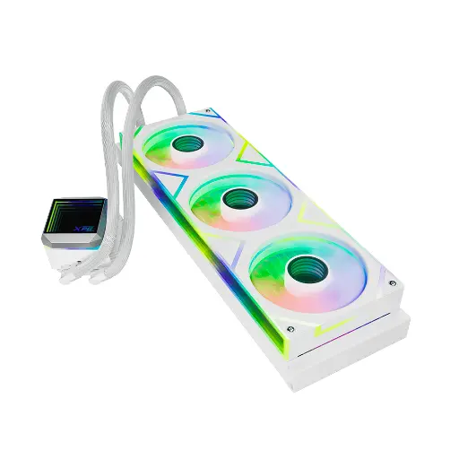 [842243034974] ENFRIAMIENTO XPG LEVANTE II 360 BLANCO ARGB LGA1851/AM5 LEVANTEII360-WHCWW 11M DE GARANTIA