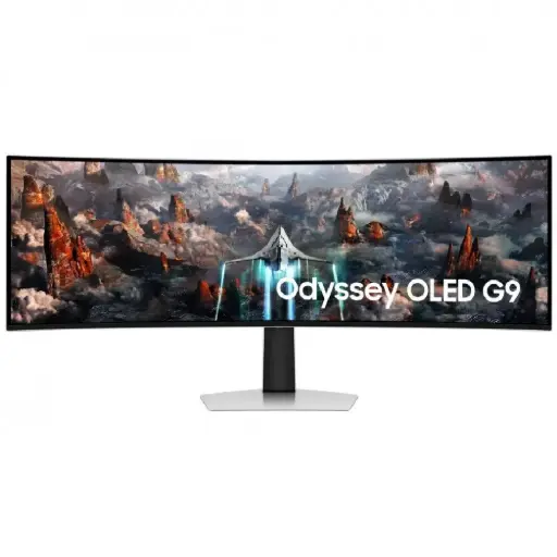 [887276768946] MONITOR 49 SAMSUNG ODYSSEY G9 G93SC 0.03MS 240HZ DQHD GAMER OLED CURVO G-SYNC FREESYNC GRIS LS49CG932SNXZA GARANTIA CON FABRICANTE