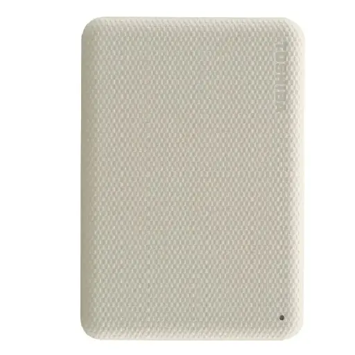 [723844000769] DD EXTERNO TOSHIBA 1TB USB HDTCA10XW3AA CANVIO ADVANCE BLANCO 3.0 11M DE GARANTIA