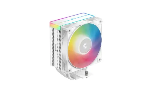 [6933412729327] DISIPADOR DEEPCOOL AG400 WH ARGB V2 BLANCO LGA1851/AM5 R-AG400-WHAMMN-GJD 12M DE GARANTIA