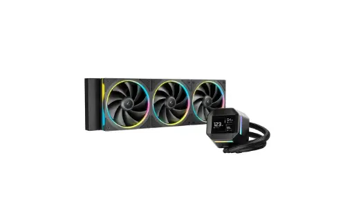 [6933412729471] ENFRIAMIENTO DEEPCOOL LM360 NEGRO ARGB 360MM LGA1851/AM5 R-LM360-BKDMMC-1 12M DE GARANTIA
