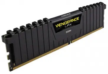 [843591070454] RAM CORSAIR DDR4 VENGEANCE LPX 16GB 2X8 3200 NEGRO CMK16GX4M2B3200C16 12M DE GARANTIA