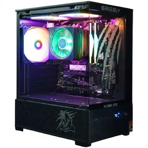 [662987044790] PC GAMER GRIZZLY AMD RYZEN 7 5700G RAM 32 GB SSD M.2 1 TB WIFI BT PCG-AMD091 UN AÑO DE GARANTIA