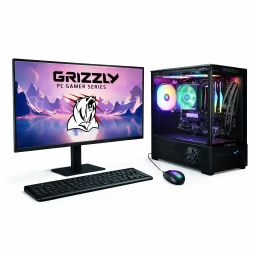 [662987044783] PC GRIZZLY AMD RYZEN 7 5700G 32GB M.2 1TB MONITOR 22 KIT 2 EN 1 WIFI BT PG-AMD092 12M DE GARANTIA 