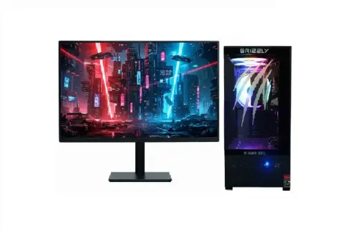 [662987044783] PC GRIZZLY AMD RYZEN 7 5700G 32GB M.2 1TB MONITOR 22" KIT 2 EN 1 WIFI BT PG-AMD092 UN AÑO DE GARANTIA 