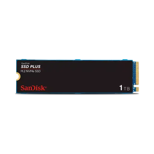 [619659208301] SSD SANDISK PLUS 1TB M.2 NVME GEN 3 SDSSDA3N-1T00-G26 11M DE GARANTIA