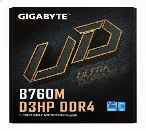 [889523047286] MOTHER INTEL B760M D3HP WIFI6 GIGABYTE LGA1700 4xDDR5 192GB M-ATX 12M DE GARANTIA