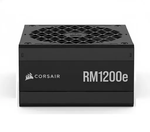 [840006696308] FUENTE CORSAIR RM1200E 1200W 80 PLUS GOLD MODULAR CP-9020258-NA 12M DE GARANTIA