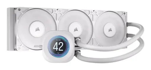 [840440400363] ENFRIAMIENTO CORSAIR NAUTILUS 360 RS LCD BLANCO LGA1851/AM5 CW-9061034-WW 12M DE GARANTIA