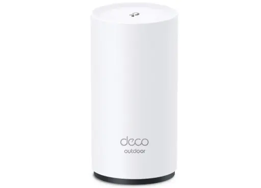 [840460600392] ROUTER TPLINK DECO BE25-OUTDOOR 1 PACK 2.4 GHZ-5 GHZ DUAL BAND BE5000 12M DE GARANTIA