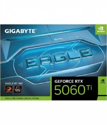 [889523049365] TARJETA DE VIDEO NVIDIA RTX5060TI 8GB OC GDDR7 GIGABYTE EAGLE GV-N506TEAGLE OC-8GD 12M DE GARANTIA