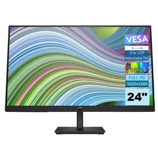 [196548137312] MONITOR 24 HP P24V G5 5MS 75HZ FULL HD IPS VGA DP HDMI 64X66AA GARANTIA CON FABRICANTE