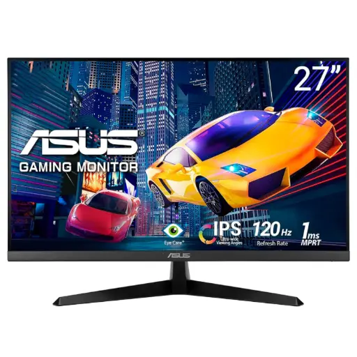 [197105628939] MONITOR 27 ASUS VY279HGR 1MS 120HZ FULL HD IPS ADAPTIVE SYNC VGA HDMI 90LM06D3-B011c1 12M DE GARANTIA