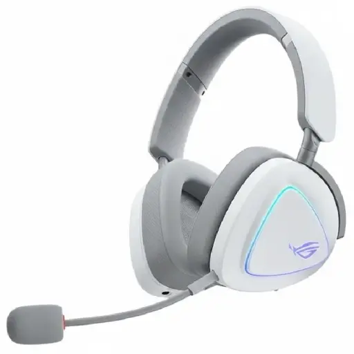 [197105907355] DIADEMA ASUS ROG DELTA II A701 3.5MM MICROFONO BLANCO 90YH03W0-BHAA10 12M DE GARANTIA