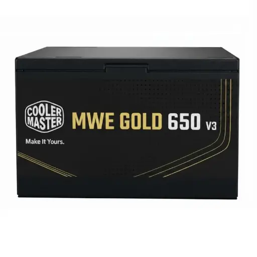 [884102129735] FUENTE COOLER MASTER 650W MWE V3 80 PLUS GOLD NO MODULAR ATX 3.1 MPE-6502-ACAAG-3BUS 11M DE GARANTIA