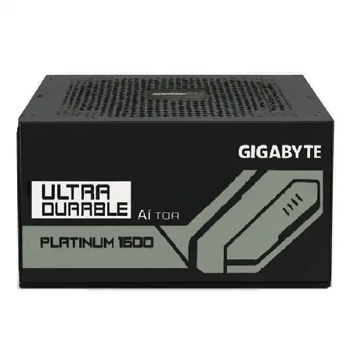 [810162141134] FUENTE GIGABYTE 1600W 80PLUS PLATINUM ATX MODULAR NEGRO GP-UD1600PM PG5 12M DE GARANTIA