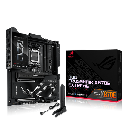 [197105984967] MOTHER AMD X870E ASUS ROG CROSSHAIR EXTREME AM5 4xDDR5 256GB ATX 90MB1LB0-MVAAY0 12M DE GARANTIA