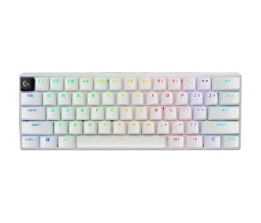 [097855188335] TECLADO LOGITECH G PRO X60 WHITE RGB BLUETOOTH 920-011921 12M DE GARANTIA