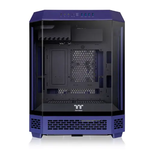 [841163099803] GABINETE THERMALTAKE THE TOWER 600 FUTURE DUSK ATX CRISTAL MIDTOWER MORADO CA-1Z1-00MNWN-00 12M DE GARANTIA
